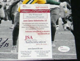 AARON JONES AUTOGRAPHED SIGNED GREEN BAY PACKERS 8x10 SPOTLIGHT PHOTO JSA