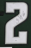 FRAMED PHILADELPHIA EAGLES BRIAN DAWKINS AUTOGRAPHED SIGNED JERSEY JSA COA