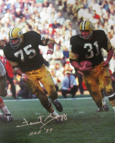 Packers FORREST GREGG Signed 16x20 Photo #2 AUTO - HOF '77 - SB I&II Champ