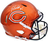 JUSTIN FIELDS AUTOGRAPHED BEARS FLASH FULL SIZE AUTHENTIC HELMET BECKETT 197094