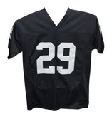 Eric Dickerson Autographed/Signed Pro Style XL Black Jersey Beckett 41017