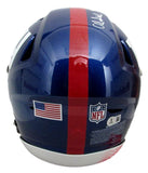 Abdul Carter Signed/Insc Full Size SpeedFlex Helmet NY Giants BAS/Beckett 196742