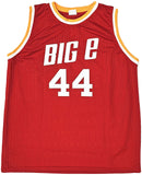 HOUSTON ROCKETS ELVIN HAYES AUTOGRAPHED SIGNED RED JERSEY JSA STOCK #215704