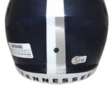 Vince Young Autographed Tennessee Titans F/S Helmet Beckett 40997