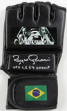 Royce Gracie Signed Brazil MMA Glove Inscribed "UFC 1, 2 & 4 Champ" / Beckett QR