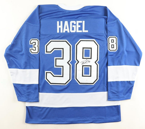 Brandon Hagel Signed Tampa Bay Lightning Jersey (JSA) Bolts Left Winger