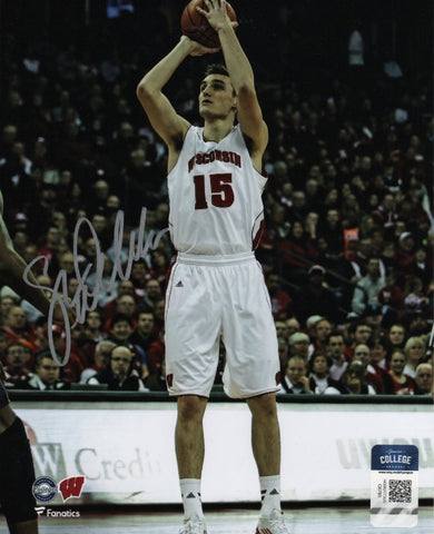 WI Badgers Basketball SAM DEKKER Signed 8X10 Photo #3 AUTO