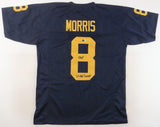 Tyler Morris Signed Michigan Wolverines Jersey Inscribed 23 Natl Champs/ Beckett