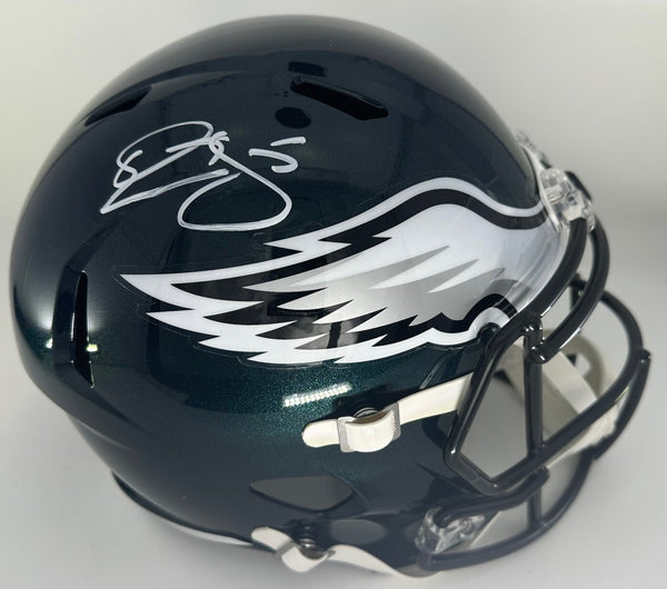 Eagles QB DONOVAN McNABB Signed Full Size Replica Speed Helmet AUTO - BAS