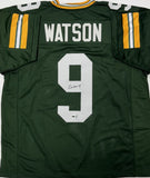 CHRISTIAN WATSON Signed Replica Green Jersey - Green Bay Packers - BAS