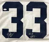 Dani Dennis-Sutton Penn State Signed White Football Jersey We Are JSA