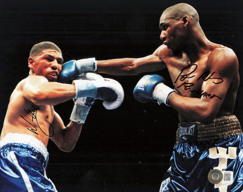 Winky Wright & Paul Williams Autographed 8x10 Photo Beckett BAS QR #BH29203