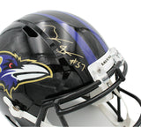 Bart Scott Signed Baltimore Ravens Speed Full Size NFL Helmet