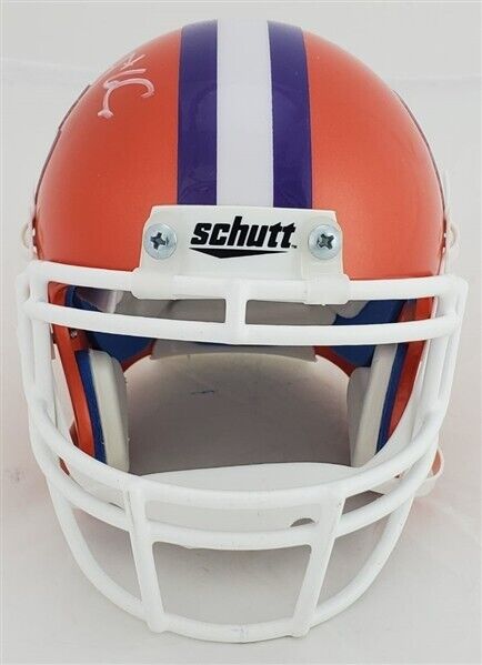 William Perry Signed Clemson Tigers Mini Helmet (PSA COA) 1985 Chicago – Super Sports Center William Perry Signed Clemson Tigers Mini Helmet (PSA COA) 1985 Chicago – Super Sports Center
