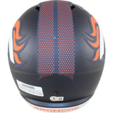 John Elway Autographed Denver Broncos F/S 2024 Helmet Beckett Witness 50235