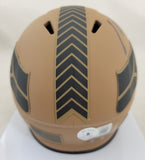 KENNETH WALKER III SIGNED SEATTLE SEAHAWKS STS 2 SPEED MINI HELMET BAS