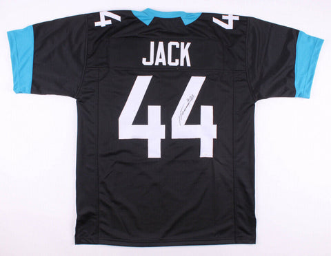 Myles Jack Signed Jaguars Black Jersey (JSA COA) Jacksonville Linebacker / UCLA