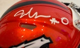 Jonathon Cooper Autographed Denver Broncos Flash Mini Helmet JSA COA