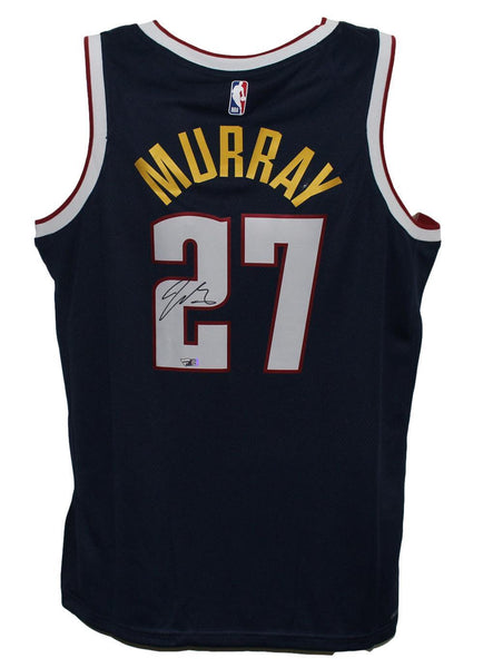 Jamal Murray Signed Denver Nuggets Dark Blue Swingman 52 Jersey FAN 39649