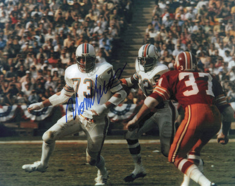 Norm Evans Autographed Signed 8x10 Photo Miami Dolphins SKU #244740