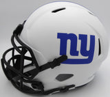 Daniel Jones Autographed Giants Alternate White Full Size Speed Helmet Giants Be