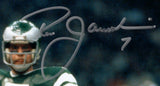 Ron Jaworski "7" Eagles Green Jersey Signed Color 8x10 Photo JSA 136733