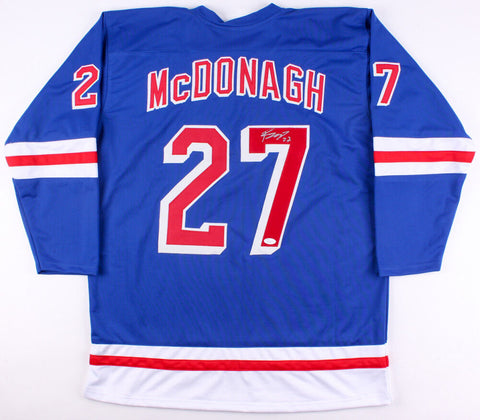 Ryan McDonagh Signed New York Rangers Jersey (JSA Hologram) Ready for Framing