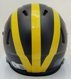 DAXTON "DAX: HILL SIGNED MICHIGAN WOLVERINES SPEED MINI HELMET BECKETT COA