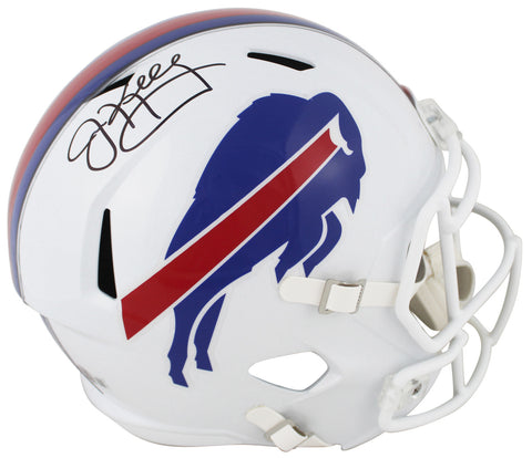 Bills Jim Kelly Authentic Signed White Full Size Speed Rep Helmet BAS Witnessed