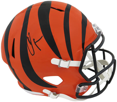 Chad Johnson Signed Bengals Riddell Full Size Speed Replica Helmet - (SS COA)