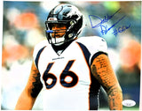 Dalton Risner Autographed 8x10 Photo Inscribed "#66W" JSA COA
