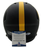 Franco Harris HOF Autographed Full Size Eclipse Replica Helmet Steelers Beckett