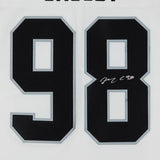 Maxx Crosby Las Vegas Raiders Autographed Nike White Elite Jersey