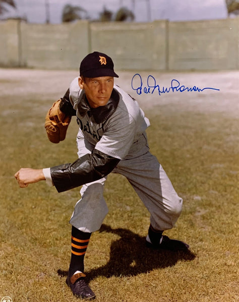 Tigers Hall of Famer HAL NEWHOUSER (d) Signed 8x10 Photo AUTO #2