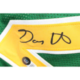 Gary Payton Autographed/Signed Pro Style Green Jersey Beckett 42838