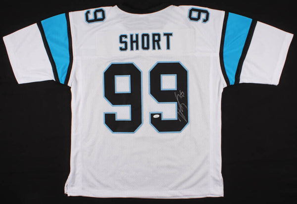 Kawann Short Signed Carolina Panthers Jersey (JSA) 2013 2nd Rd Draft Pk / Purdue