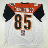 Signed CHAD OCHOCINCO (Johnson) Cincinnati White Jersey JSA COA Auto