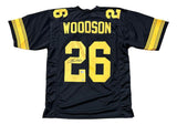 Rod Woodson Signed Pittsburgh Steelers Color Rush Jersey / Beckett / 11xPro Bowl