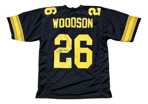Rod Woodson Signed Pittsburgh Steelers Color Rush Jersey / Beckett / 11xPro Bowl