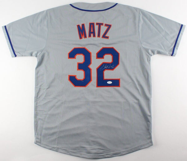 Steven Matz signed New York Mets jersey JSA / NL Rookie of the Month (May 2016)