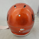 BAKER MAYFIELD SIGNED BUCCANEERS F/S FLASH SPEED AUTHENTIC HELMET BAS QR