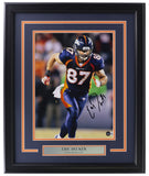 Eric Decker Signed Framed 11x14 Denver Broncos Photo BAS