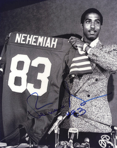 Renaldo Nehemiah Autographed Signed 8x10 Photo San Francisco 49ers SKU #247497