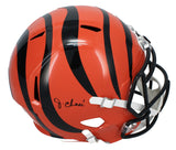 Ja'Marr Chase Autographed Bengals Full Size Speed Helmet Beckett