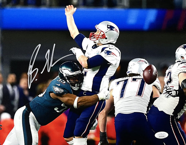 Brandon Graham Signed 11x14 Philadelphia Eagles Photo JSA ITP