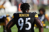 Keeanu Benton Signed Pittsburgh Steelers Jersey (JSA COA) 2023 Rookie Nose Tckle