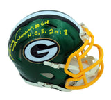 Jerry Kramer Signed Green Bay Packers Speed Flash NFL Mini Helmet w- "HOF 2018