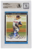 Bobby Jenks Signed 2002 Bowman Rookie Baseball Card #400 - (Beckett - Auto 10)