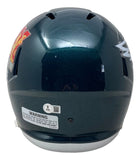 Zack Baun Signed Philadelphia Eagles FS Super Bowl 59 Speed Replica Helmet BAS