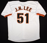 Jung-Hoo Lee Signed San Francisco Giants "Korean Signature" Jersey (Beckett)
